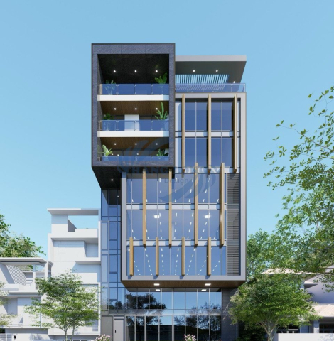 Thiết kế thi công nhà phố kết hợp văn phòng tại Nguyễn Trãi, TX, HN